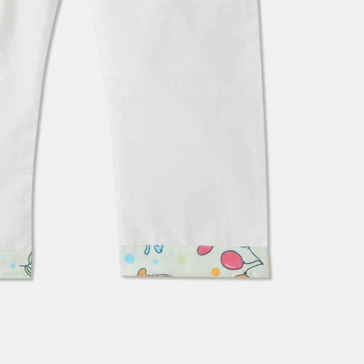 Animal World Print Kurta Pajama Set