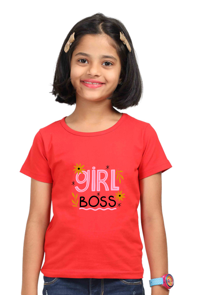 Girl Boss Printed Tees