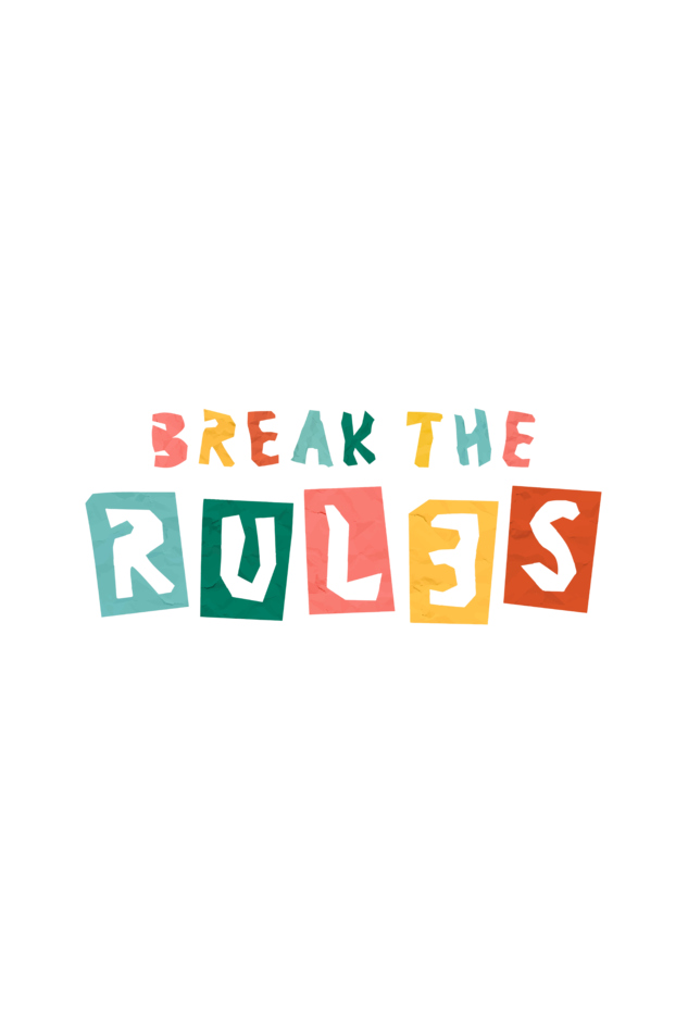 Boys Break The Rules Printed Tees