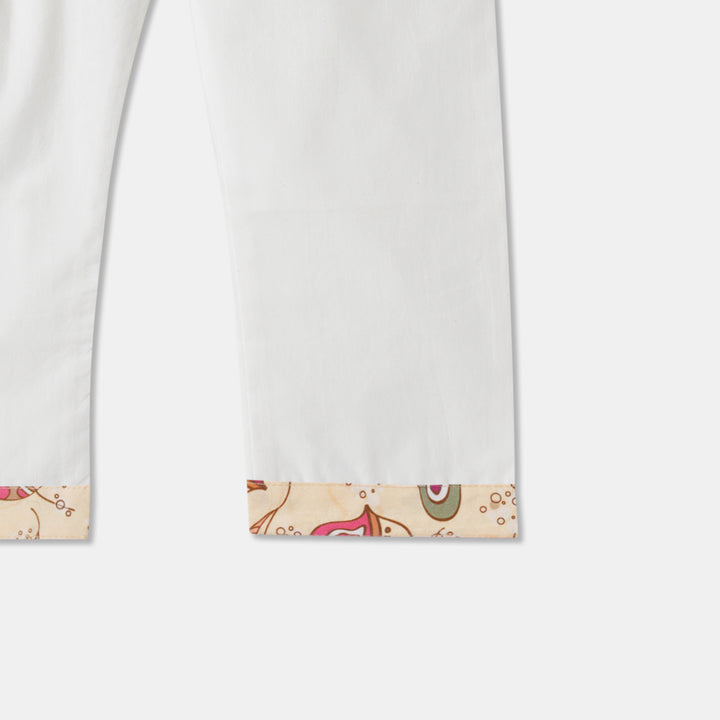 Toys Paisley Print Kurta Pajama Set