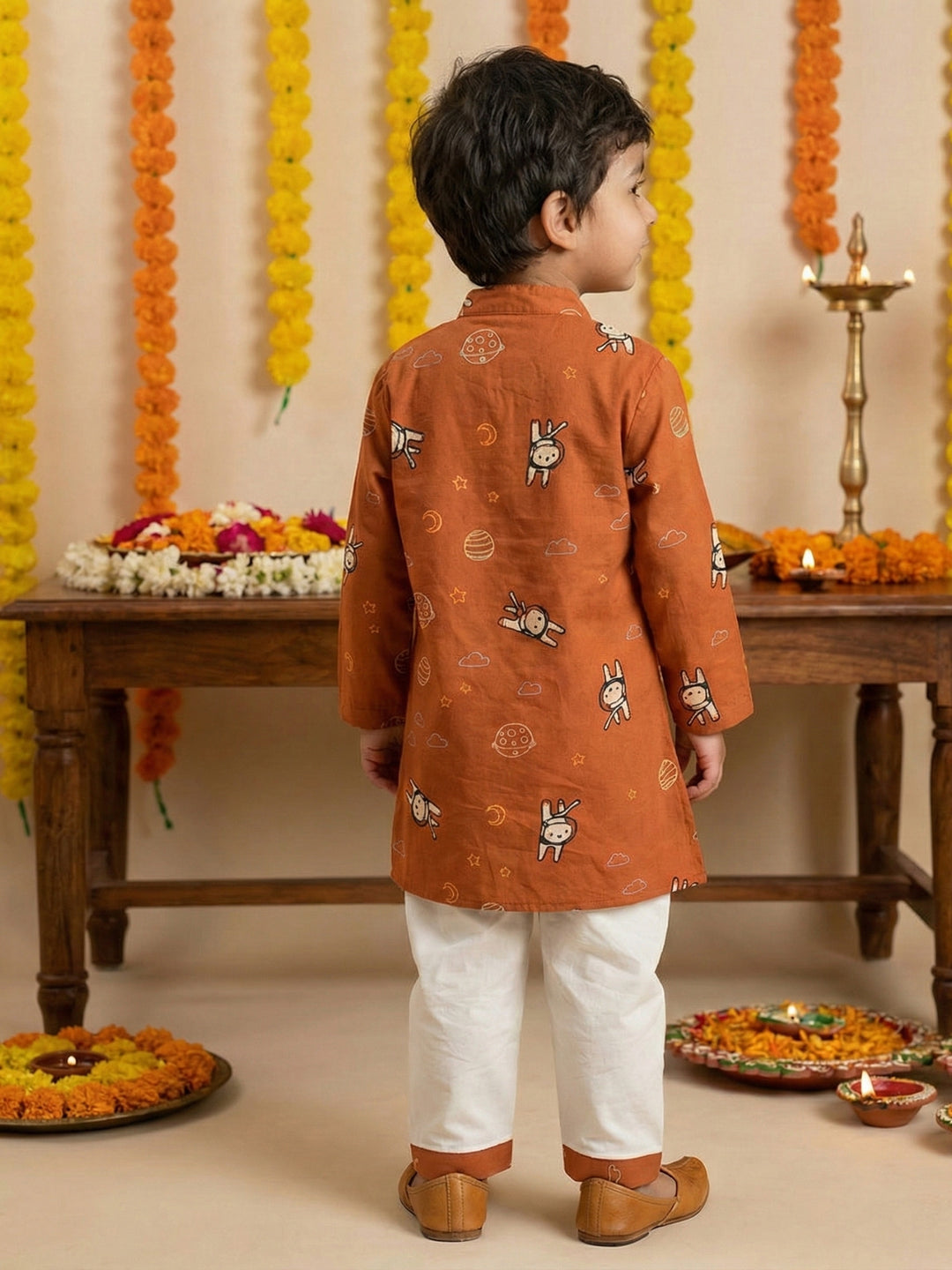 Planet &amp; Astrounaut Print