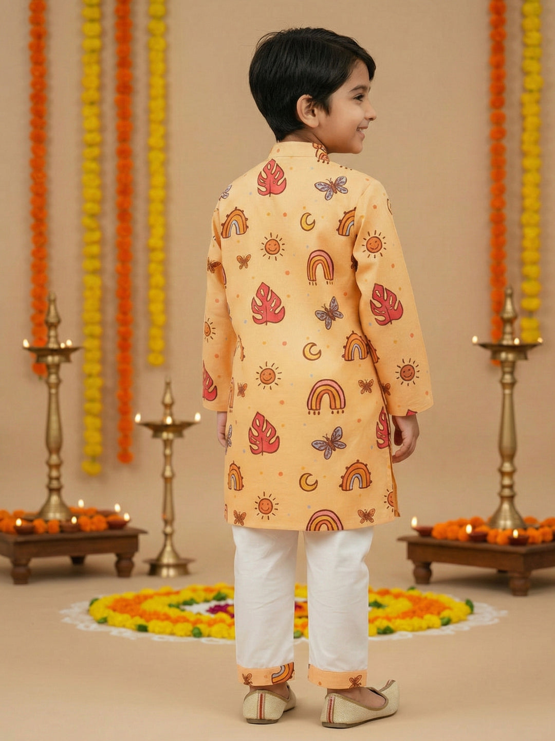 Rainbow &amp; Butterfly Print