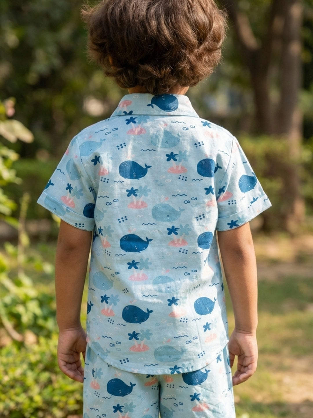 Whale Print Coord