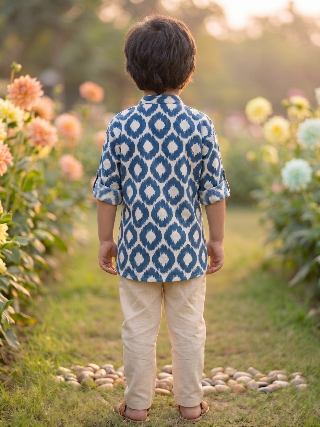Ikat Short Kurta