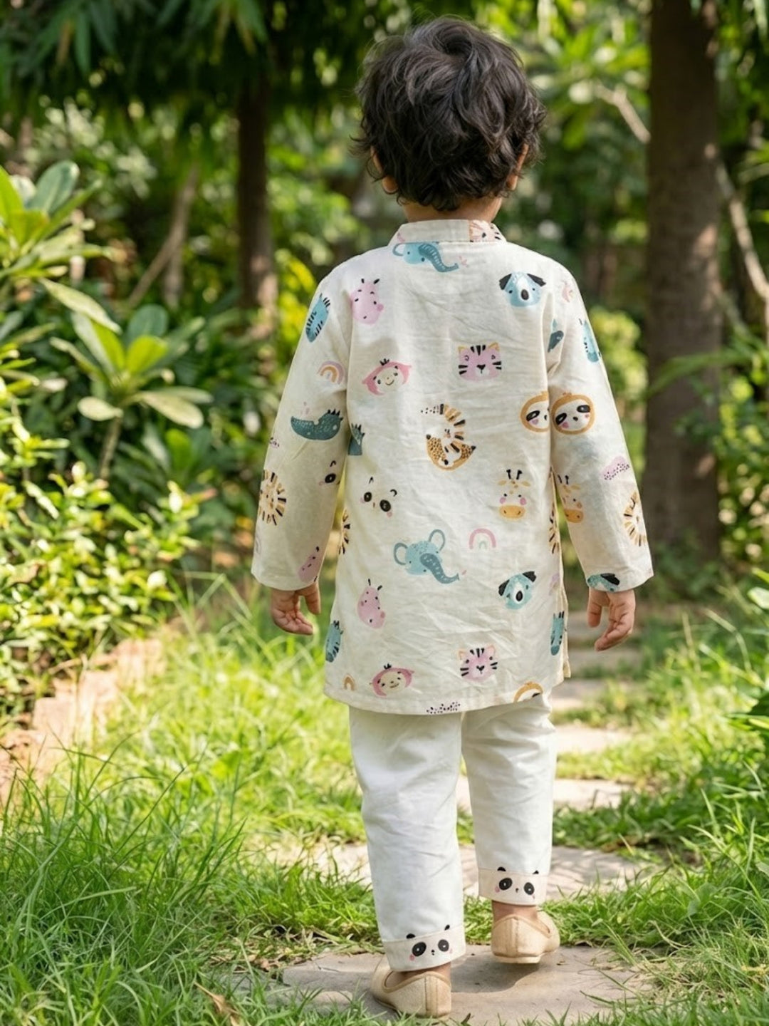 Rainbow Safari Print