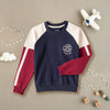 Navy Blue Boys Sweatshirt - Sporty & Stylish