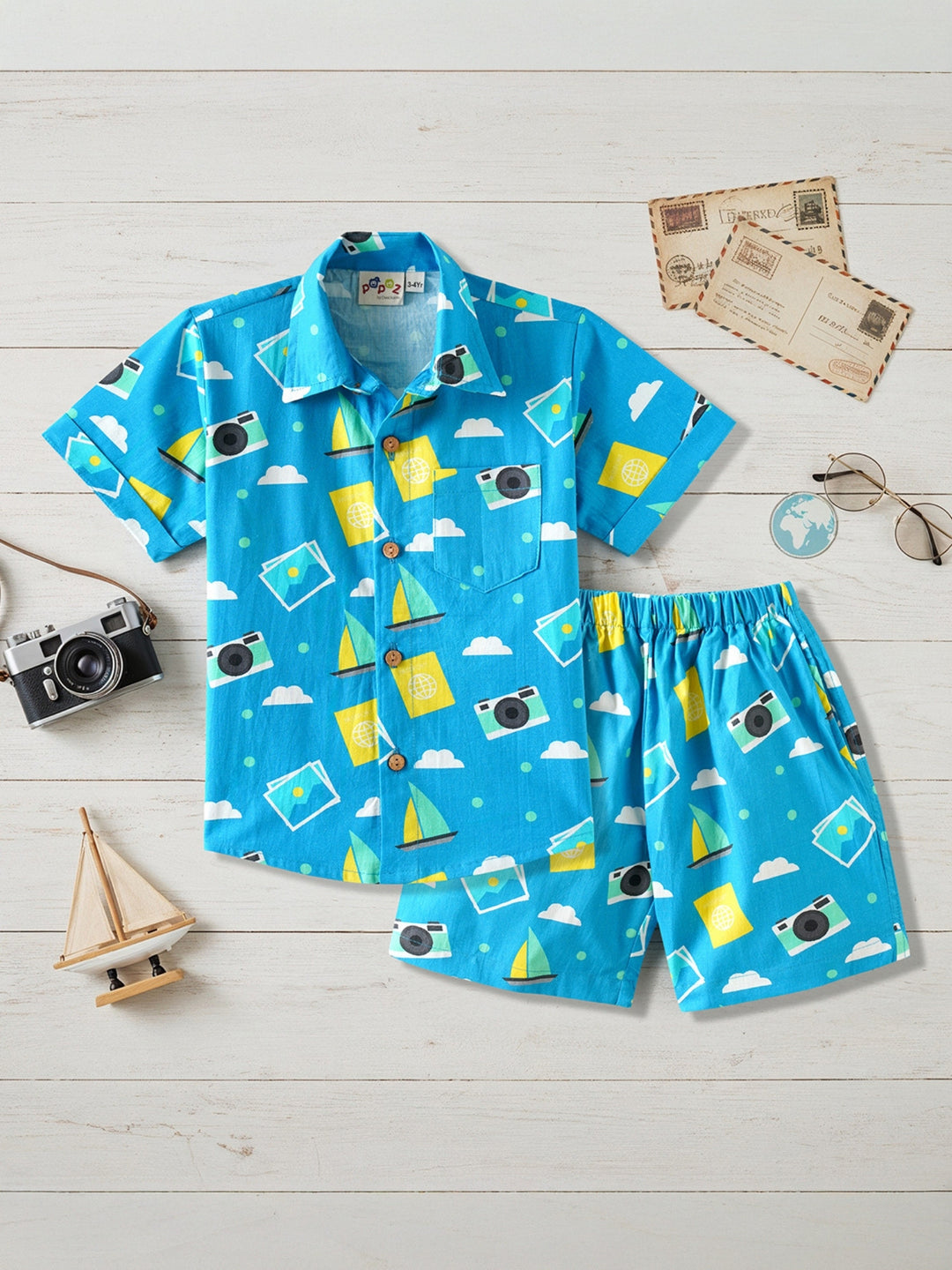 Travel Camera Print Coord