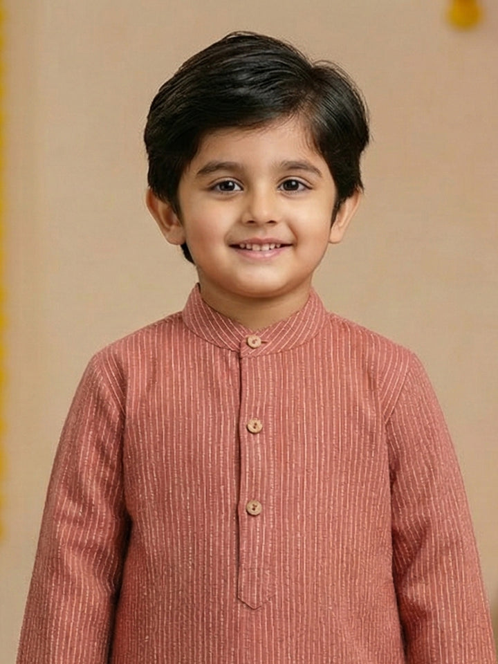 Brown Middle Cut Katha