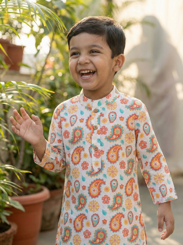 Floral Paisley Print