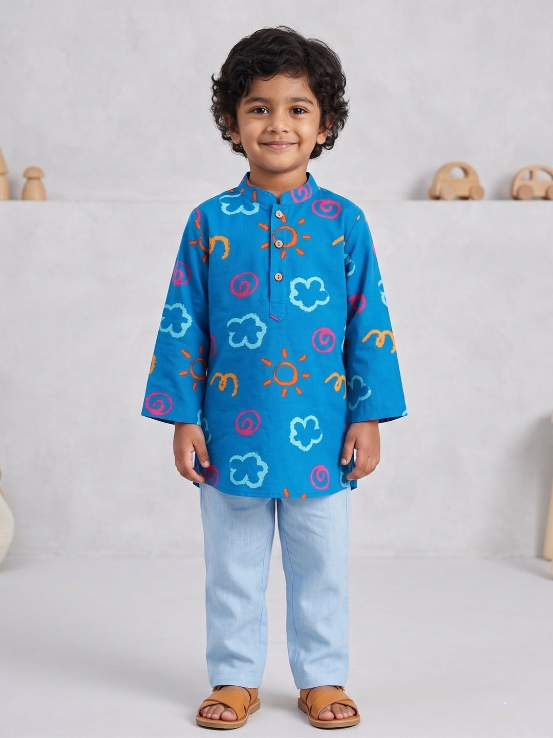 Sun &amp; Cloud Short Kurta