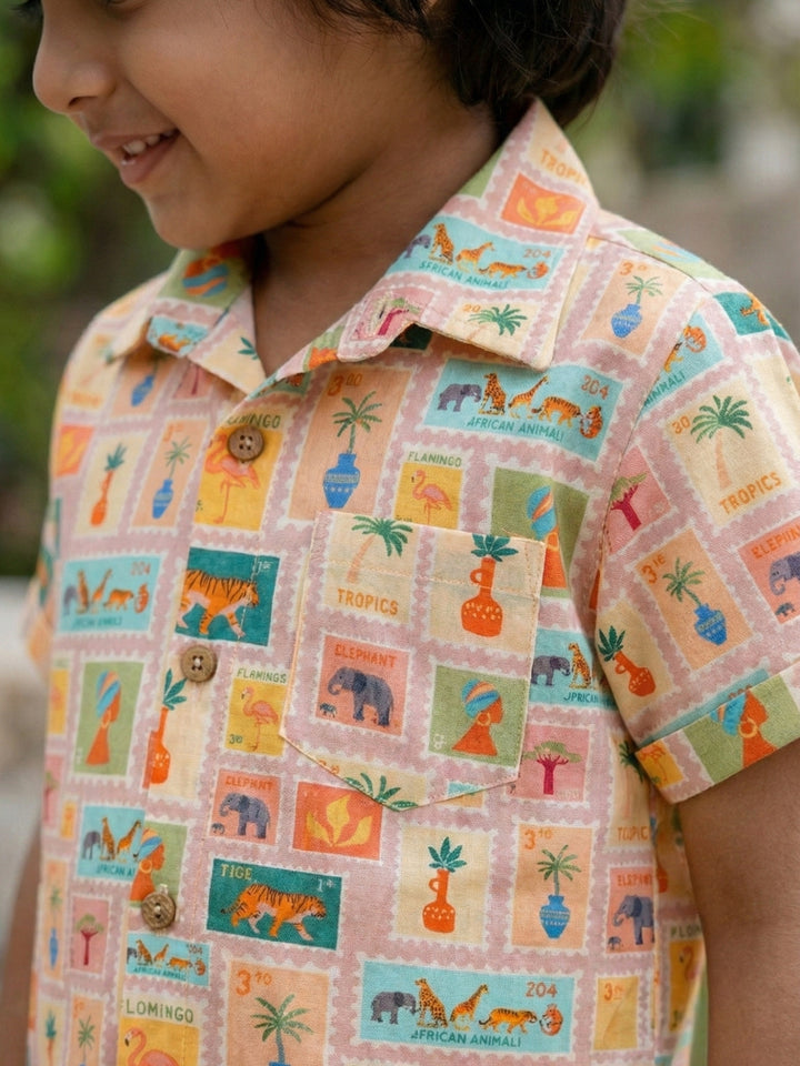 Tropical Postcard Coord