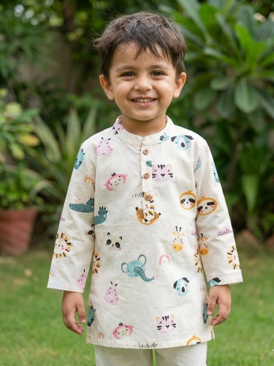 Rainbow Safari Print