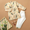 Kurta Pajama - Tribal Circle & Leaf