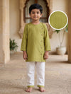 Olive Side Cut Katha