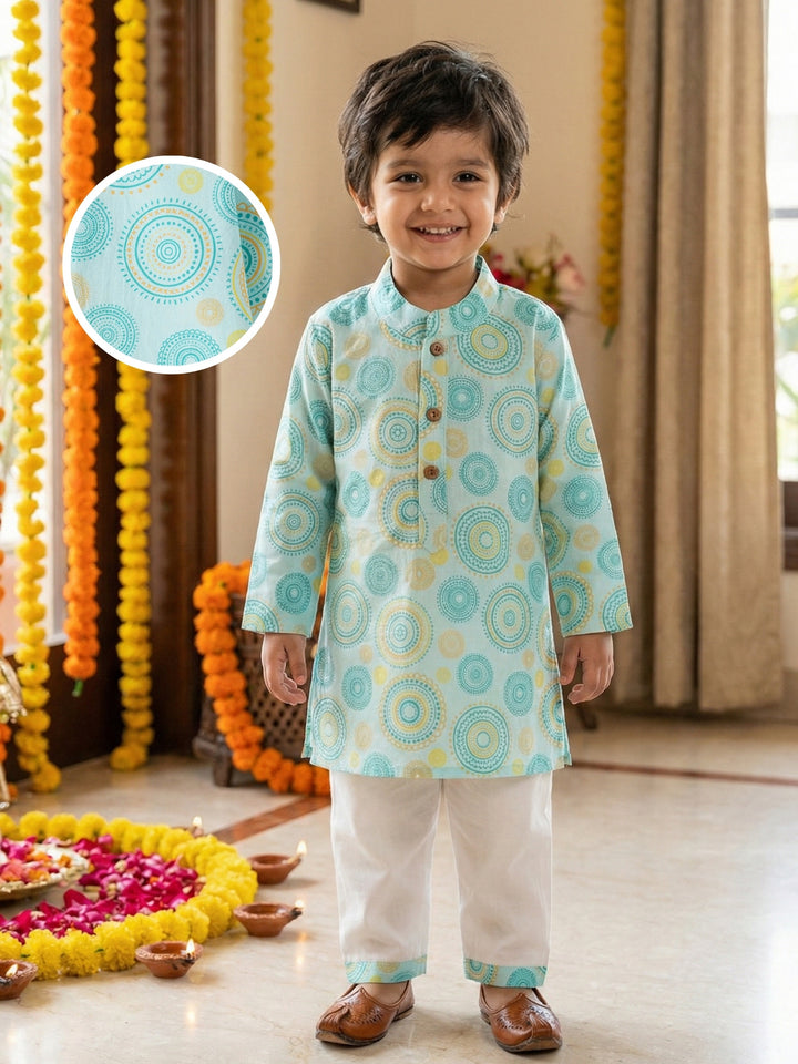 Aqua Green Sibling Combo