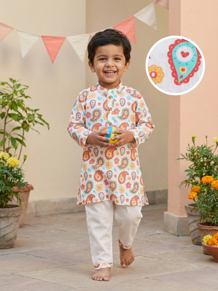 Floral Paisley Print