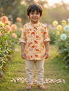 Elephant Motif Short Kurta