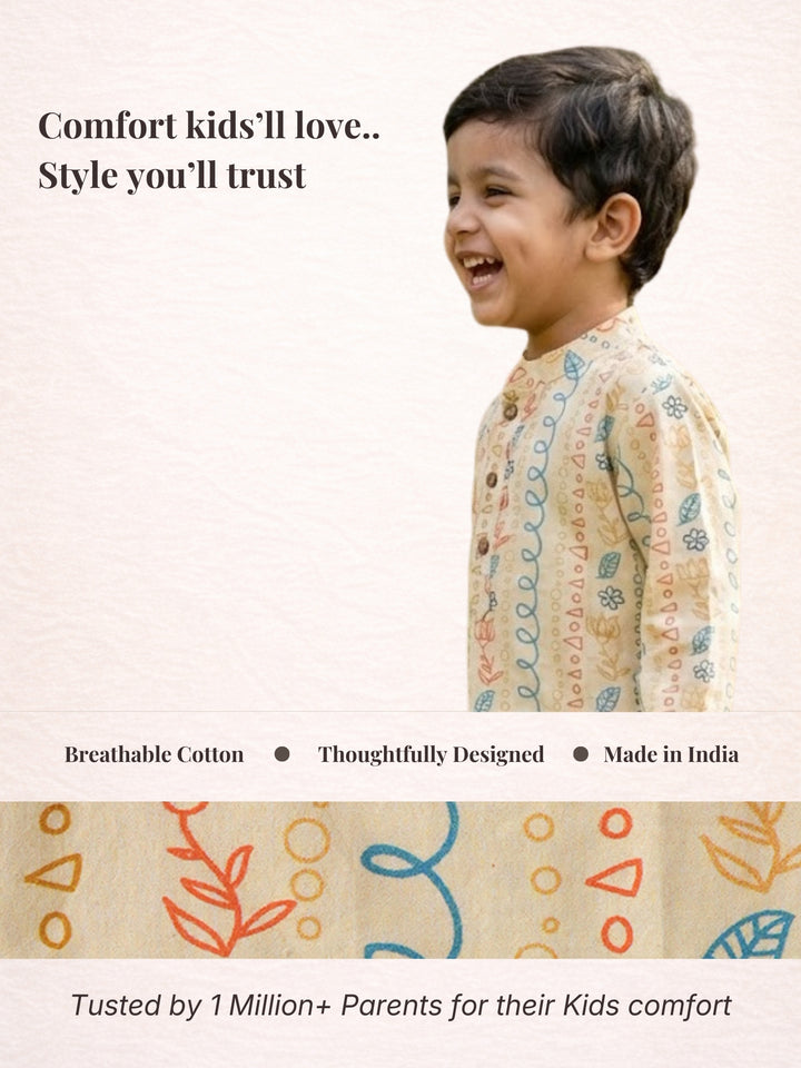 Boho Foral String Print