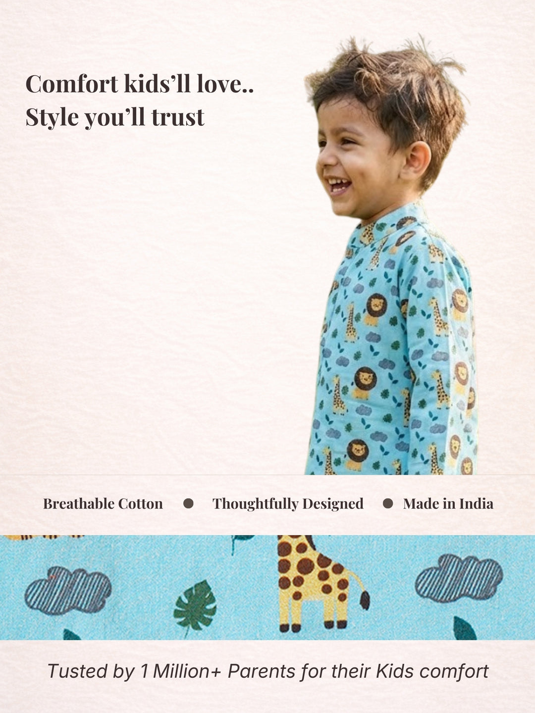 Lion &amp; Giraffe Print