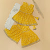Yellow Kurti Sharara & Dupatta