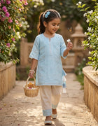Blue Threadwork