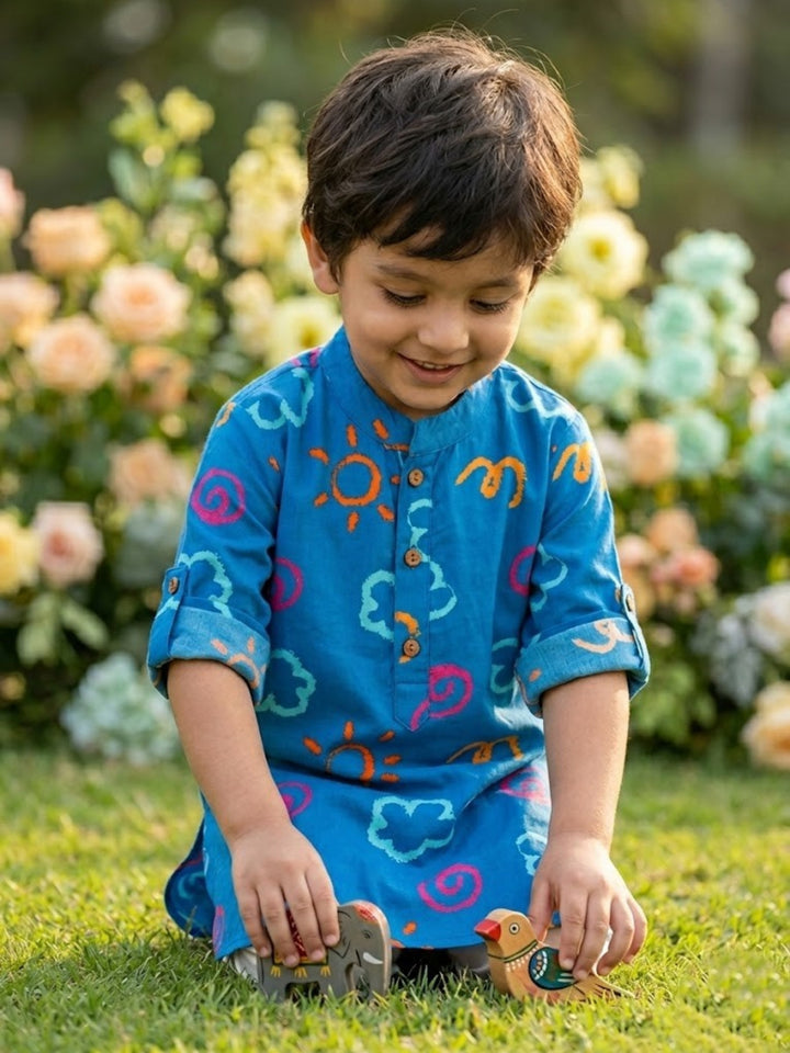 Sun &amp; Cloud Short Kurta