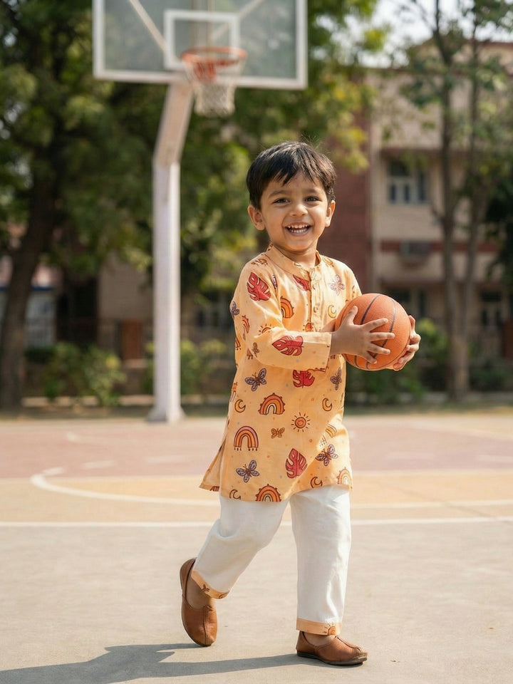 Rainbow &amp; Butterfly Print