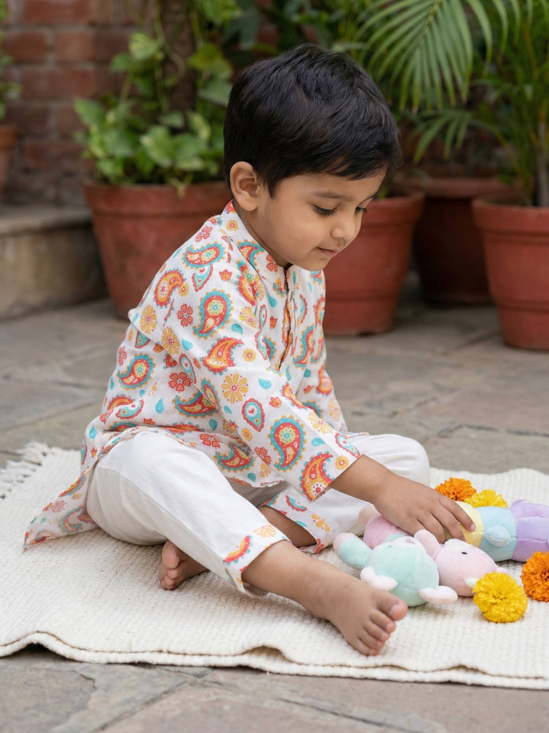 Floral Paisley Print