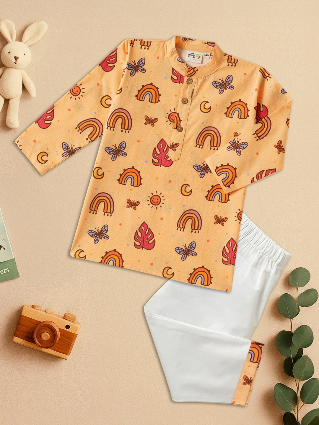 Rainbow &amp; Butterfly Print