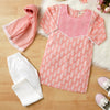 Pink Kurti Pajama & Dupatta