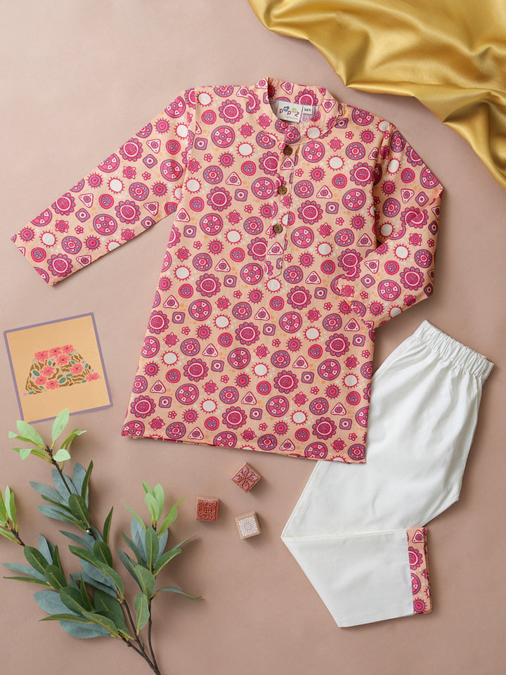 Pink Circle &amp; Shapes