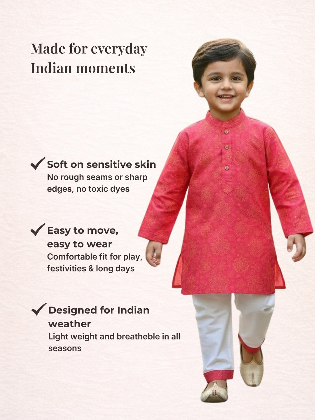 Pink Floral Mandala Motif Print