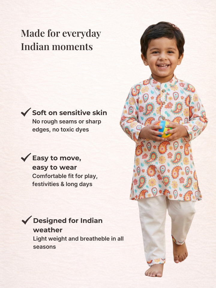 Floral Paisley Print