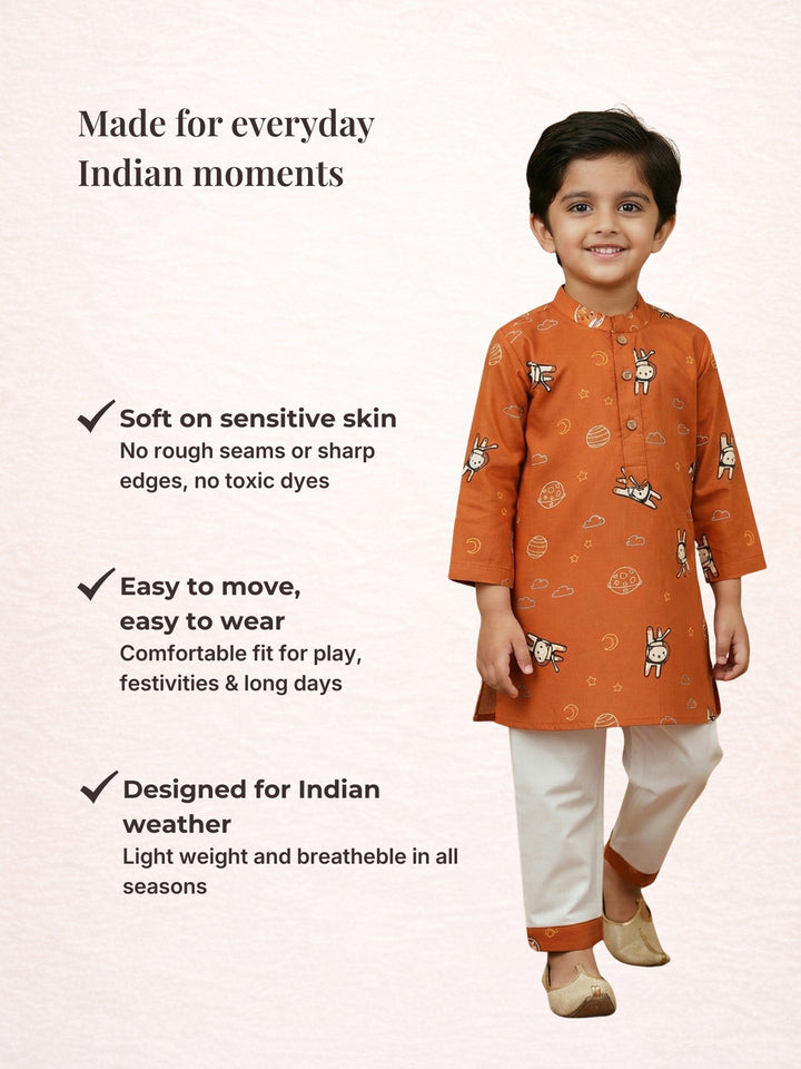 Planet &amp; Astrounaut Print