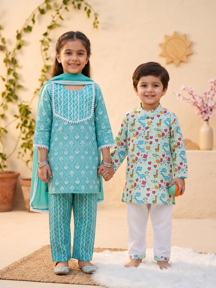 Green Sibling Combo