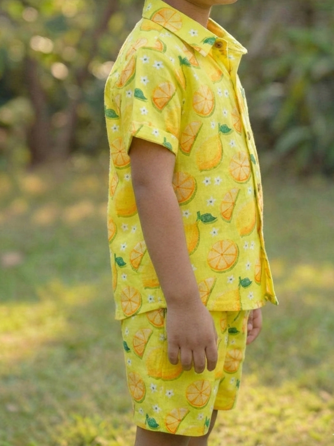 Lemon Print Coord