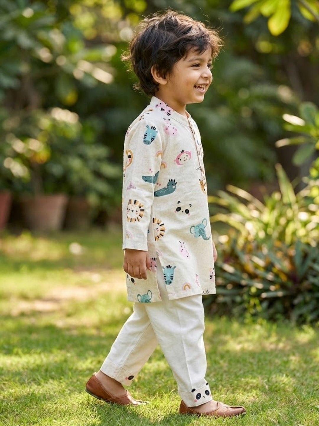 Rainbow Safari Print