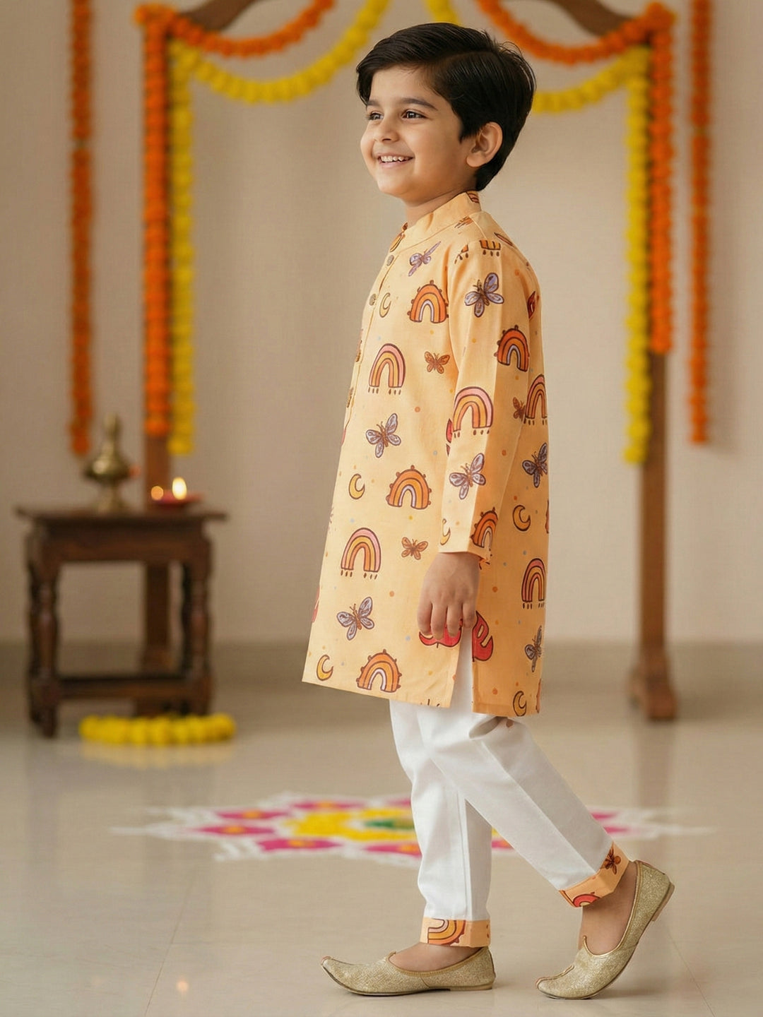 Rainbow &amp; Butterfly Print