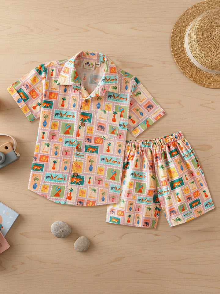 Tropical Postcard Coord