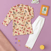 Toys Paisley Print Kurta Pajama Set